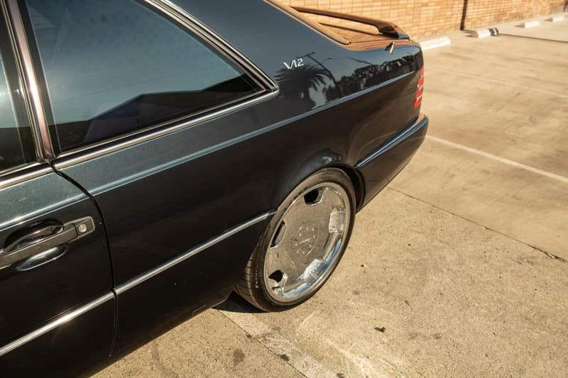 Michael Jordan 1996 Mercedes-Benz S600 Coupe Lorinser Pre-Owned Bring a Trailer Limited Edition German Super Saloon Car 6-Liter V12 Engine C140