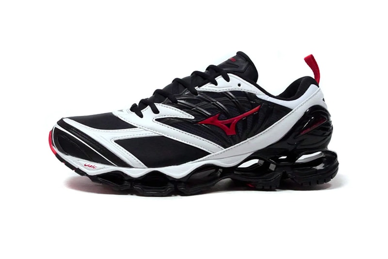 MIZUNO WAVE PROPHECY LS Wave Rider 10 SPECIAL PACK BLACK WHITE RED d1ga212209 d1ga210201 menswear streetwear kicks shoes sneakers release
