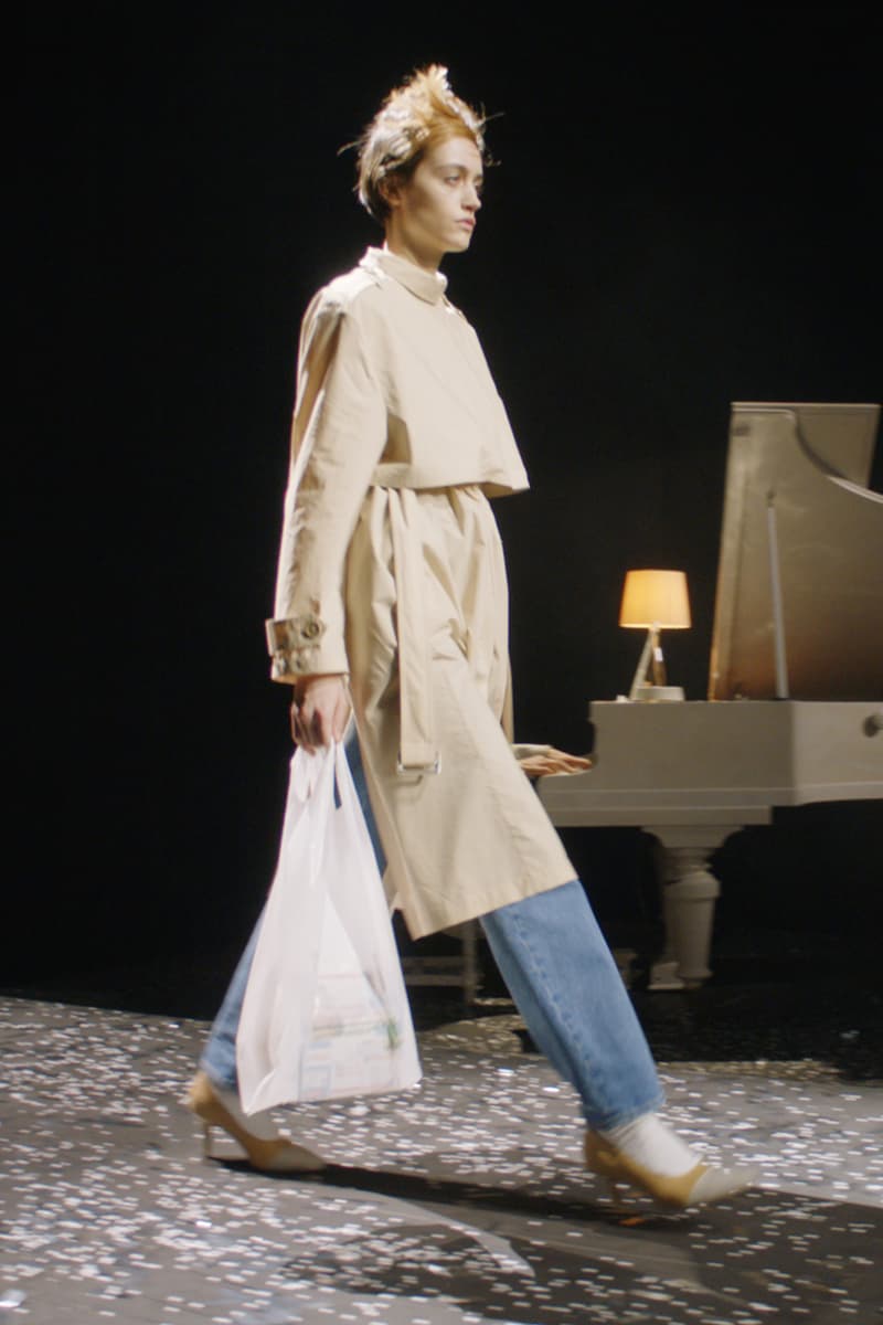 MM6 Maison Margiela Fall/Winter 2021 Collection runway lookbook fw21 menswear womenswear eastpak collaboration tabi boot reebok