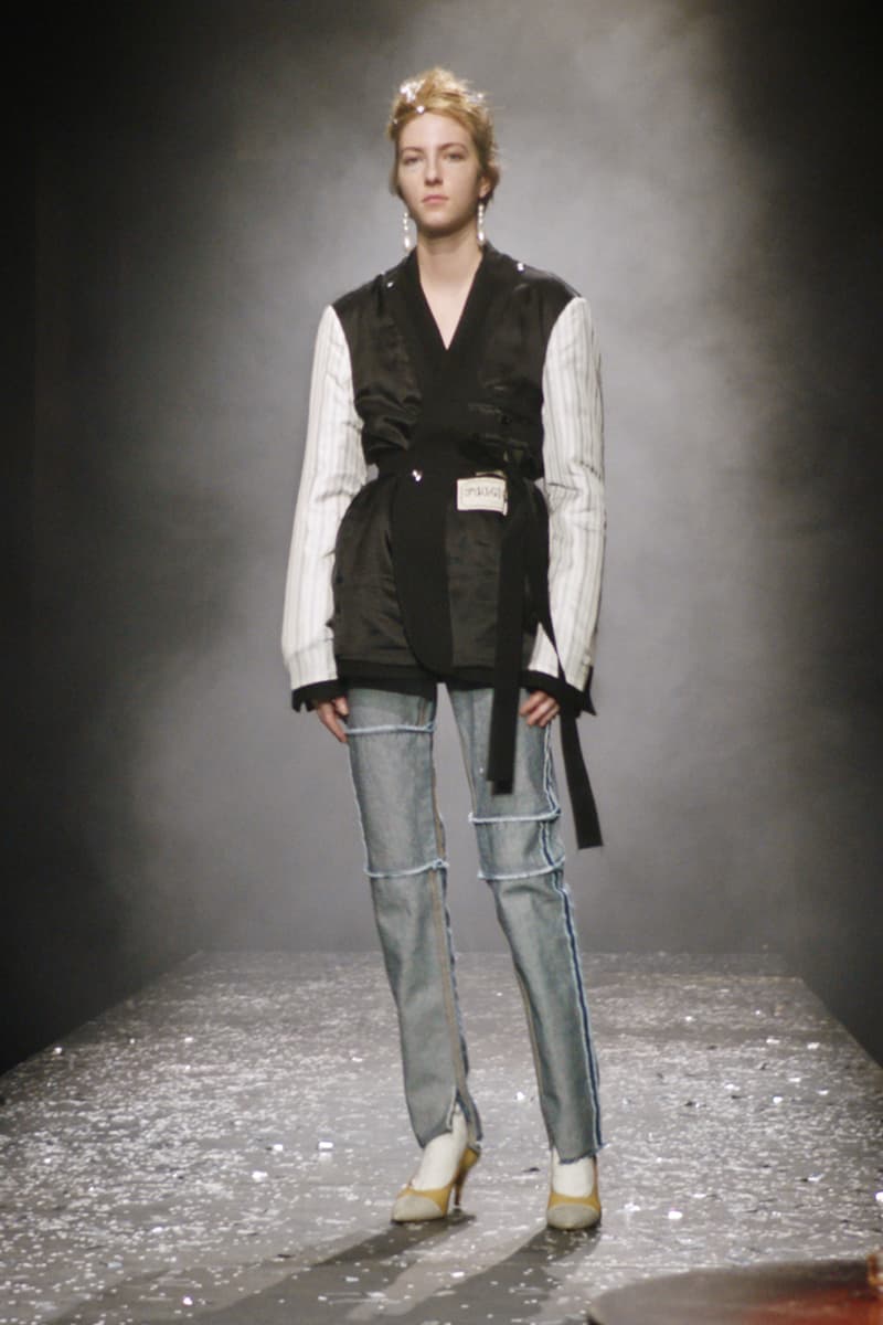 MM6 Maison Margiela Fall/Winter 2021 Collection runway lookbook fw21 menswear womenswear eastpak collaboration tabi boot reebok
