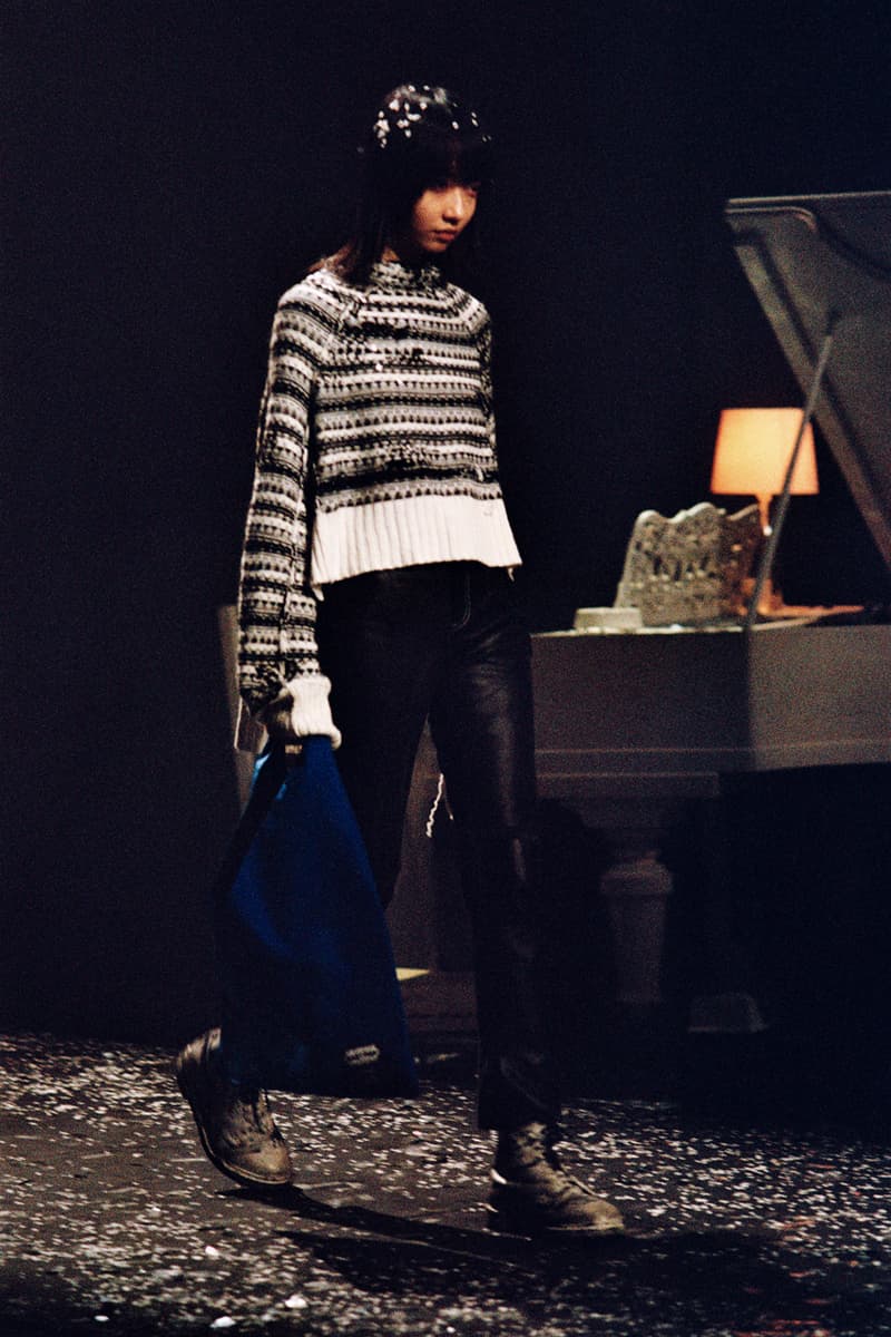 MM6 Maison Margiela Fall/Winter 2021 Collection runway lookbook fw21 menswear womenswear eastpak collaboration tabi boot reebok