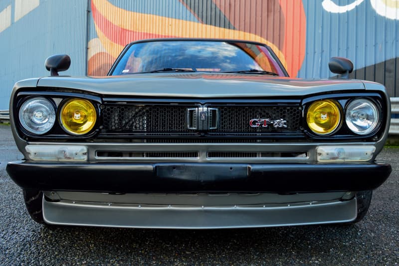 Modified 1972 Nissan Skyline KGC10 2000GT GT-R Coupe Hakosuka JDM Classic Tuned Custom Build For Sale Kenmeri Bring a Trailer Rebello Racing 3.2-liter inline-six Engine