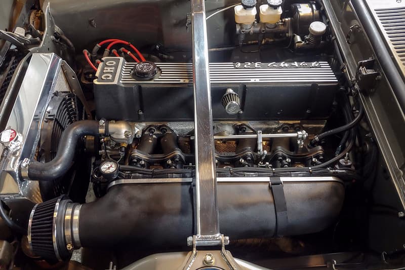 Modified 1972 Nissan Skyline KGC10 2000GT GT-R Coupe Hakosuka JDM Classic Tuned Custom Build For Sale Kenmeri Bring a Trailer Rebello Racing 3.2-liter inline-six Engine