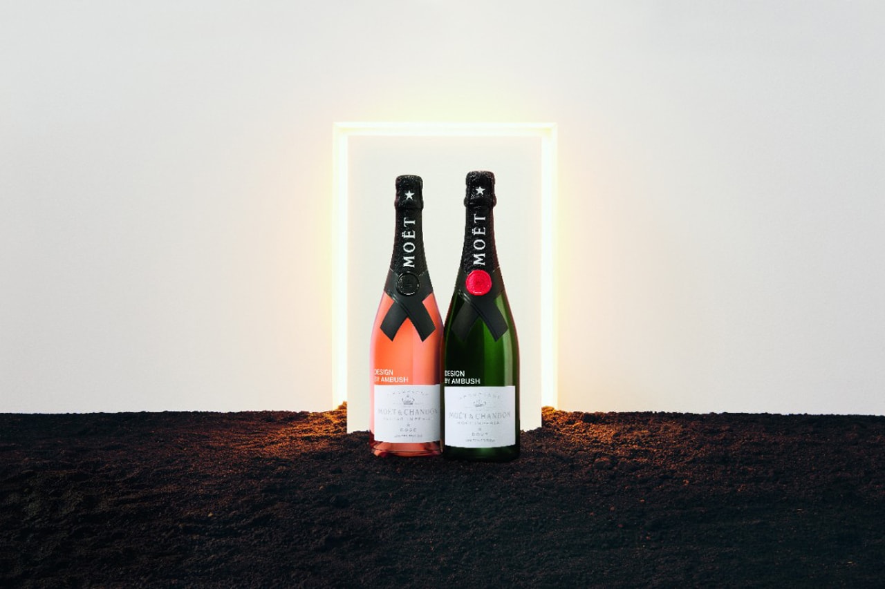 champagne Moët Impérial & Nectar Impérial Rosé Yoon Ahn AMBUSH design Dior Homme Jewelry designer nature World Land Trust minimalism