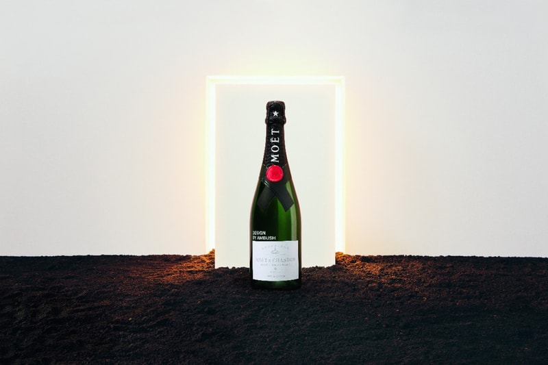champagne Moët Impérial & Nectar Impérial Rosé Yoon Ahn AMBUSH design Dior Homme Jewelry designer nature World Land Trust minimalism