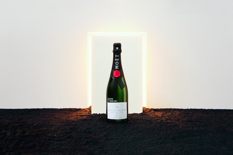 champagne Moët Impérial & Nectar Impérial Rosé Yoon Ahn AMBUSH design Dior Homme Jewelry designer nature World Land Trust minimalism