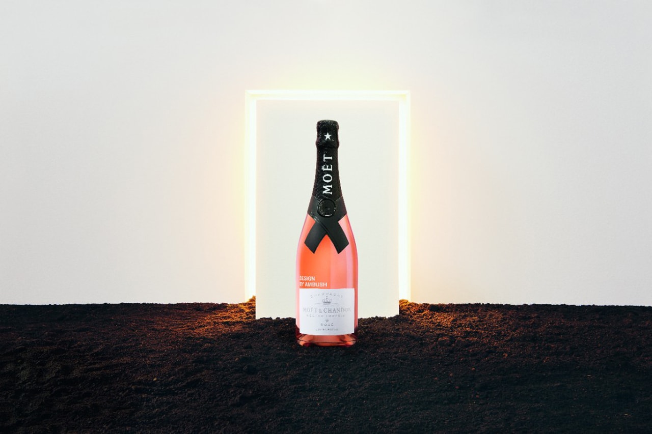 champagne Moët Impérial & Nectar Impérial Rosé Yoon Ahn AMBUSH design Dior Homme Jewelry designer nature World Land Trust minimalism