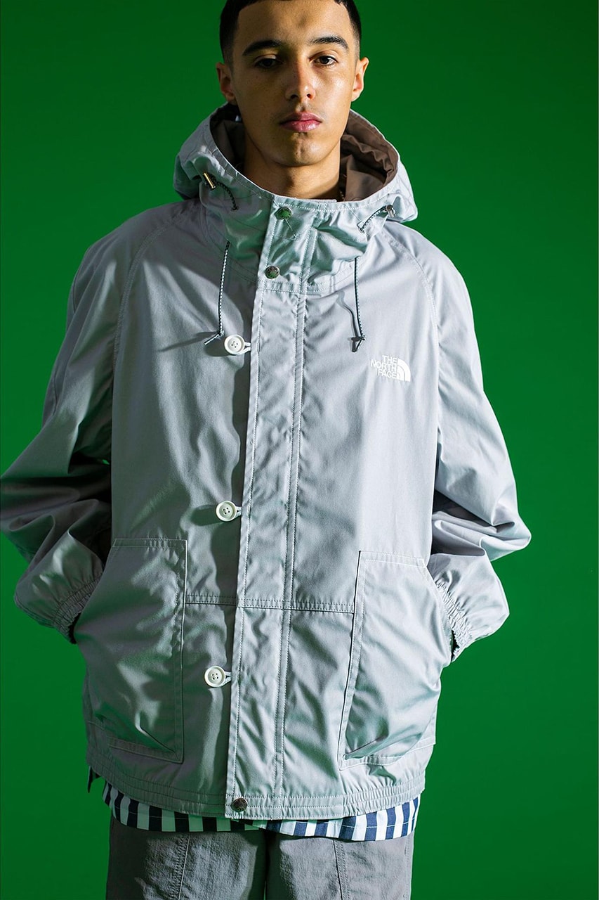 THE NORTH FACE PURPLE LABEL Mountain Parka for monkey time ss21 65 35 exclusive collaboration short length spring summer 2021