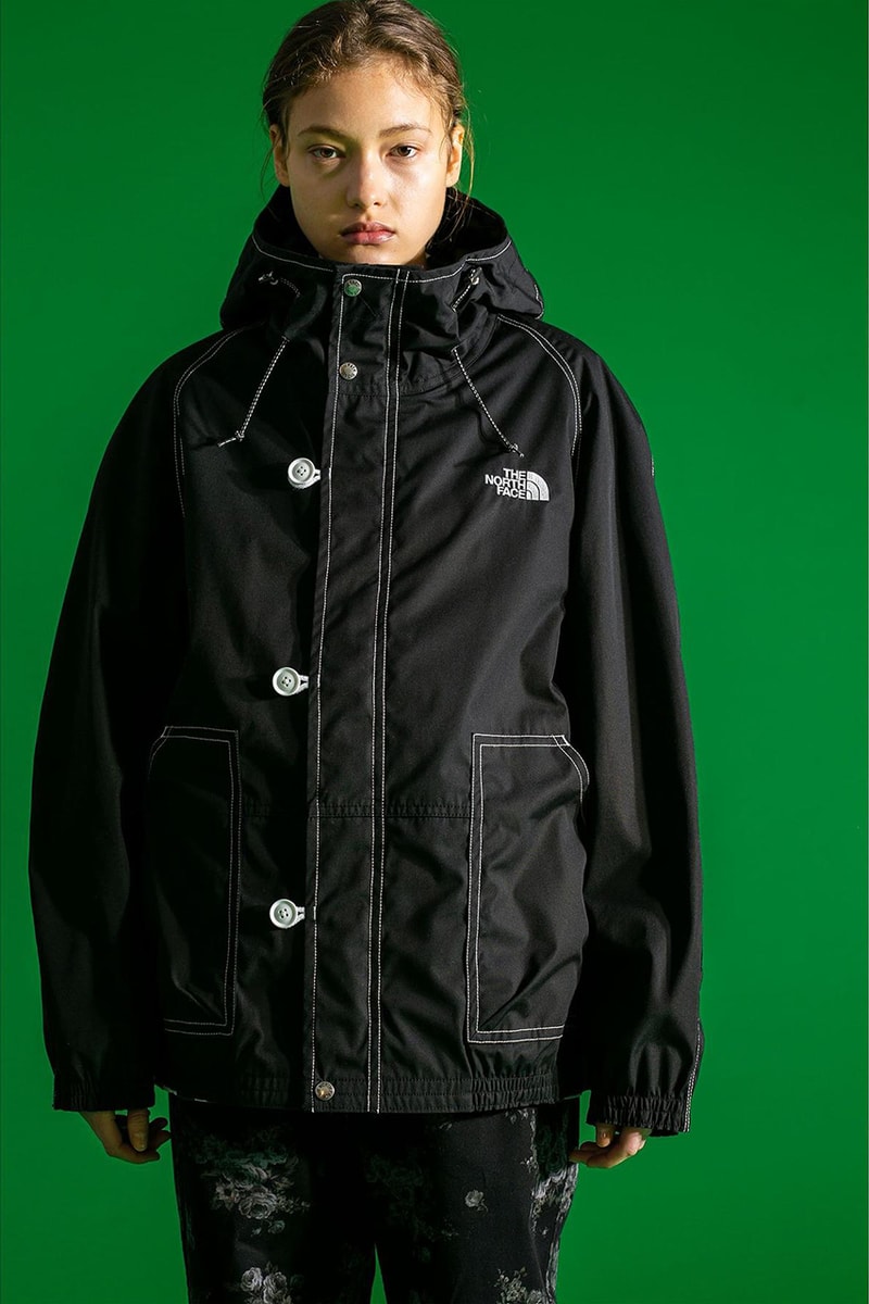 THE NORTH FACE PURPLE LABEL Mountain Parka for monkey time ss21 65 35 exclusive collaboration short length spring summer 2021