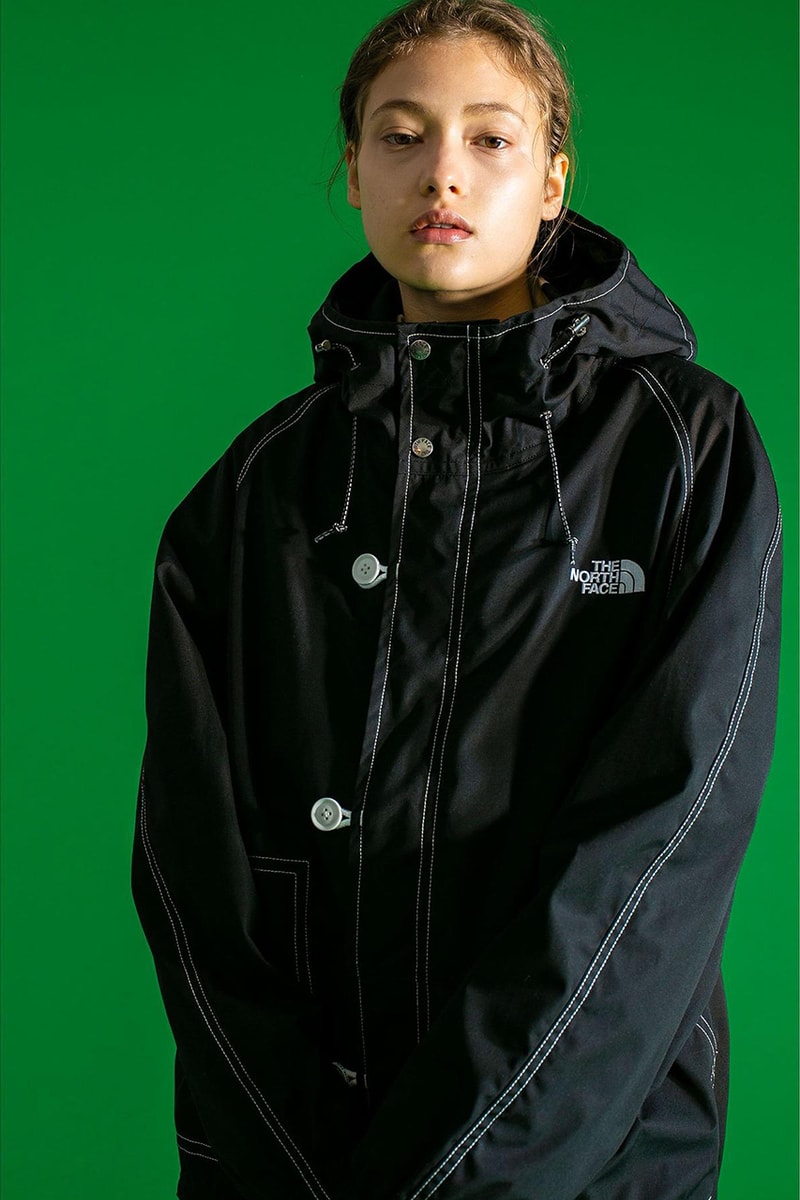 THE NORTH FACE PURPLE LABEL Mountain Parka for monkey time ss21 65 35 exclusive collaboration short length spring summer 2021