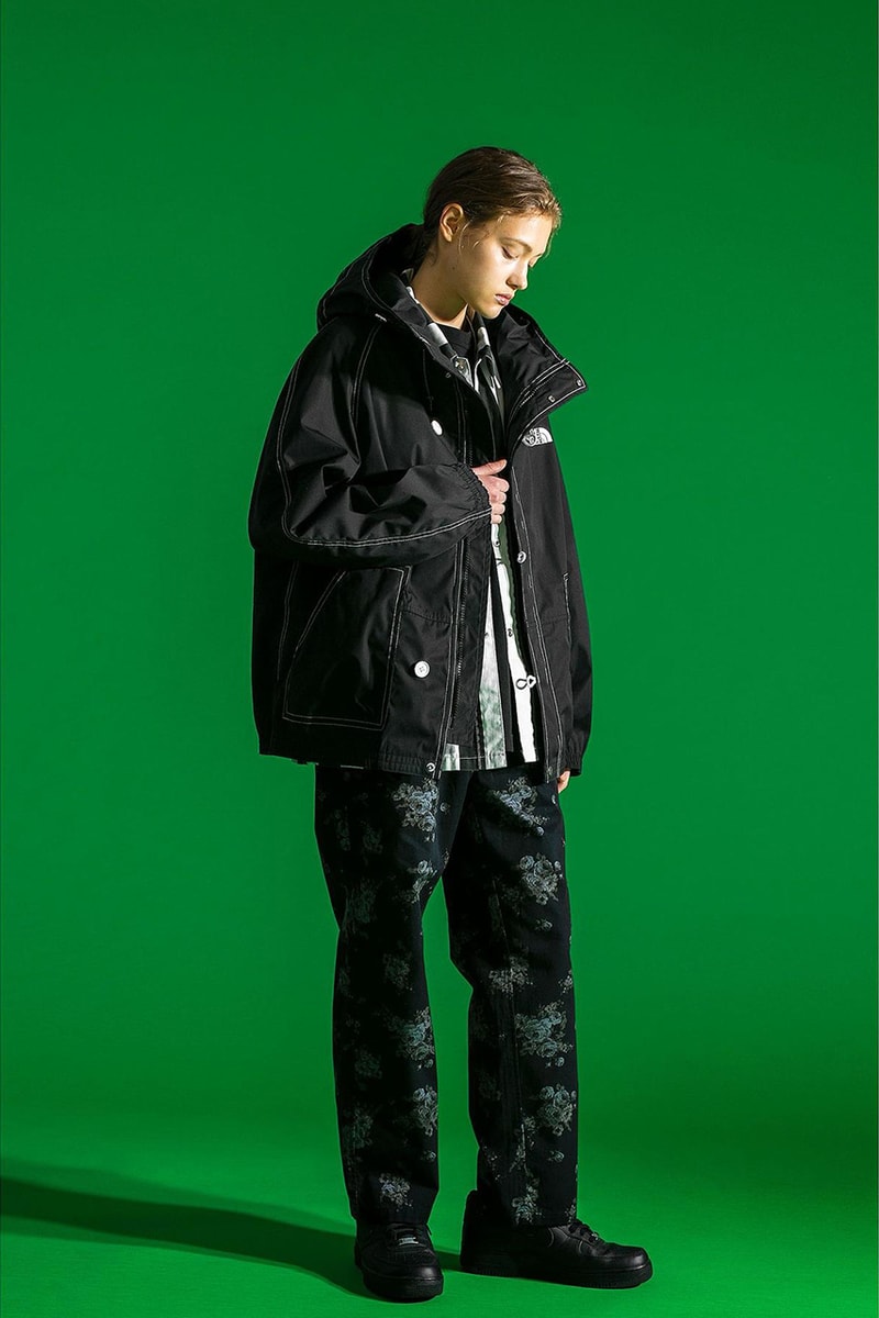 THE NORTH FACE PURPLE LABEL Mountain Parka for monkey time ss21 65 35 exclusive collaboration short length spring summer 2021