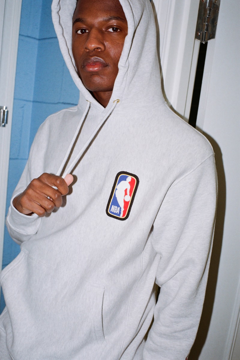 NBA x Rowing Blazers National Basketball Association Collection Collaboration Men's Women's Limited Edition B Ball Lookbooks Jack Carlson American Ivy League Collegiate Style New York Knicks Brooklyn Nets Boston Celtics Chicago Bulls Los Angeles Lakers Golden State Warriors