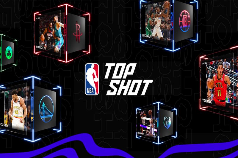 NBA Top Shot Digital Highlights Marketplace Record Sales Cryptocurrencies Basketball Trading Cards Steph Curry James Harden Kawhi Leonard Trae Young Lebron James Virtual trading card market 