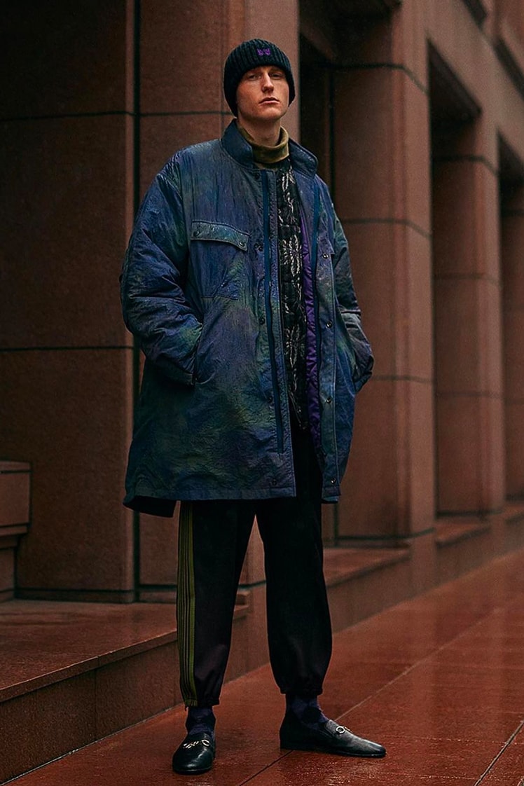 NEEDLES Fall Winter 2021 Lookbook menswear streetwear fw21 collection nepenthes jackets shirts coats tracksuits suits pants trousers info