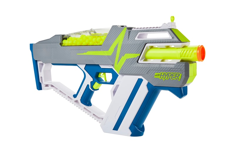 NERF HYPER competitive high-energy blaster release info hasbro toys guns foam balls war game airsoft hoppers home games indoors 