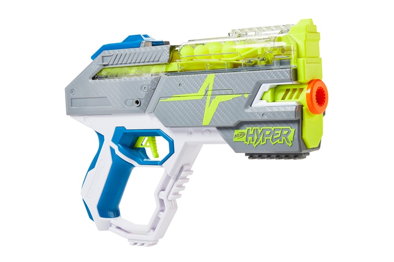 NERF HYPER competitive high-energy blaster release info hasbro toys guns foam balls war game airsoft hoppers home games indoors 