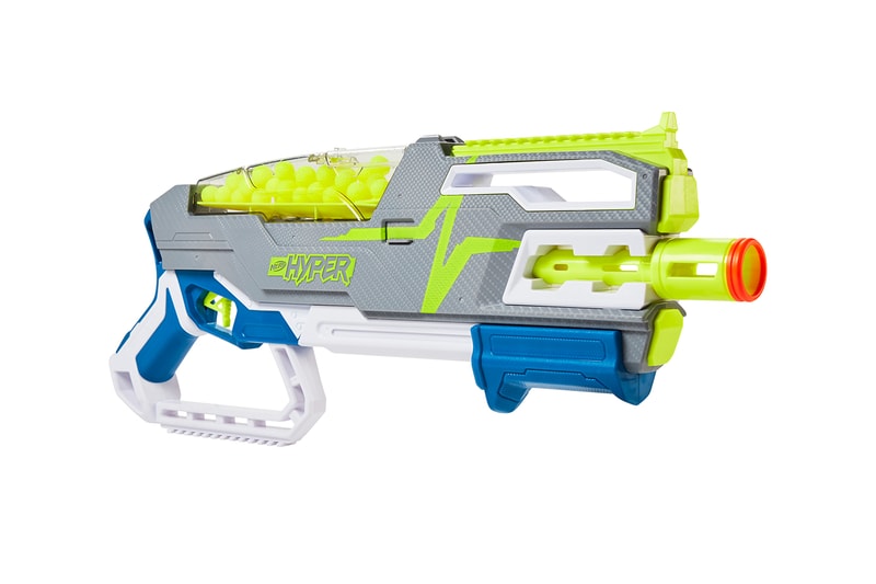 NERF HYPER competitive high-energy blaster release info hasbro toys guns foam balls war game airsoft hoppers home games indoors 
