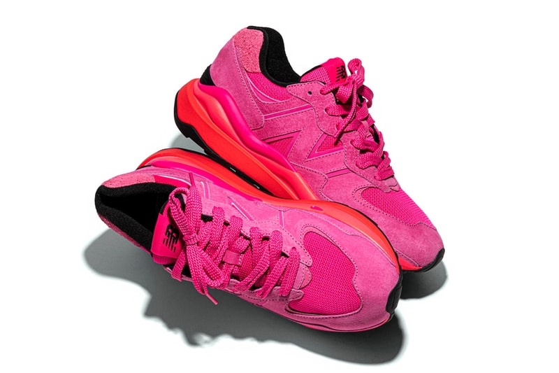 new balance 57 40 pink glo M5740VD official release date info photos price store list buying guide