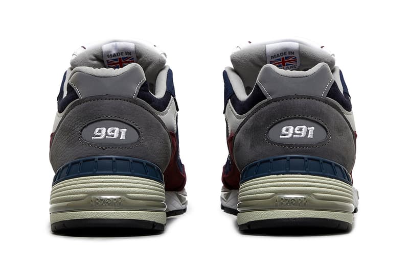 new balance 991 navy red made in uk release info store list buying guide price photos size 