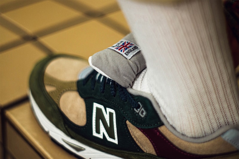 New Balance 991 olive green brown nu block release info store list buying guide photos price