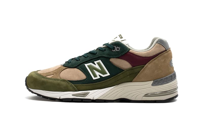 New Balance 991 olive green brown nu block release info store list buying guide photos price