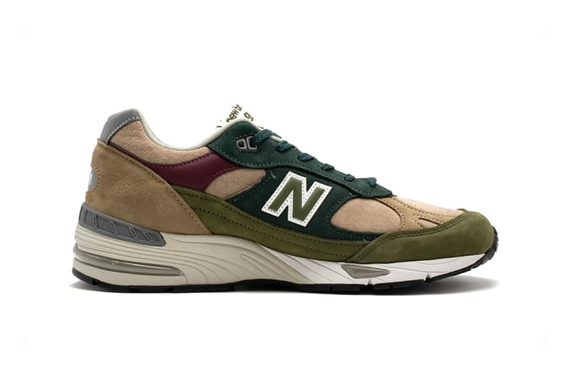 New Balance 991 olive green brown nu block release info store list buying guide photos price