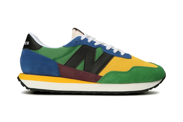 New Balance's Sleek 237 to Launch in Color-Blocked "Green"