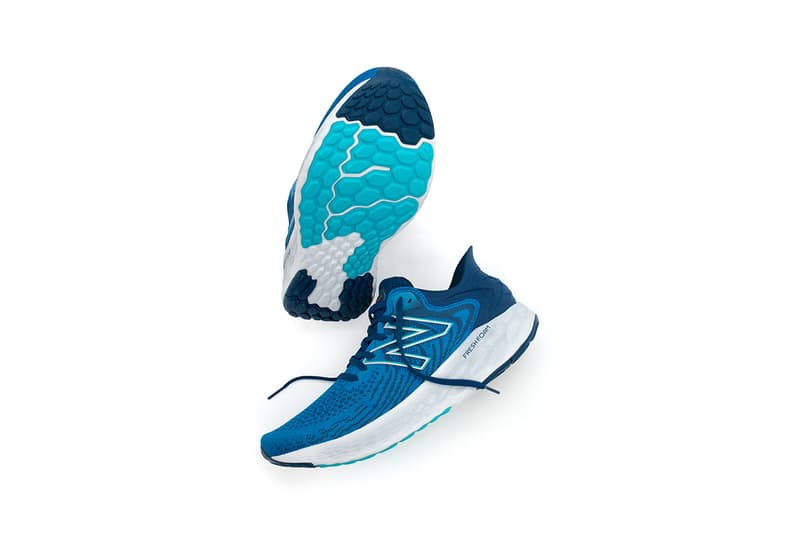 new balance fresh foam running sneaker 1080v11 wave blue release information