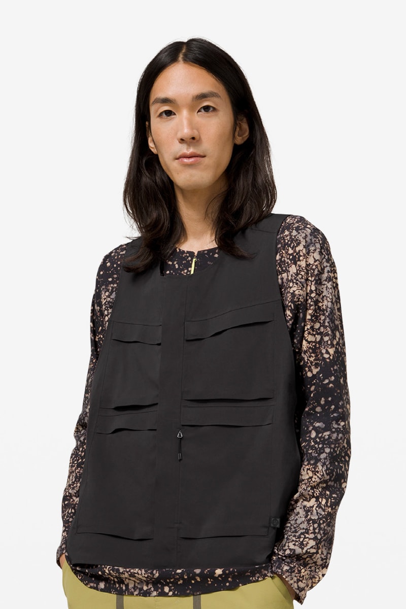 lululemon Lab SS21 Collection Lookbook exercise yoga 3l waterproof outdoors fabrics fitness city urban comfort stretch layering spring rain outdoors 