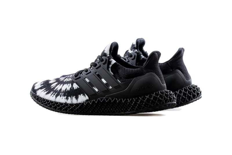 nice kicks adidas ultra 4d 5 0 black white tie dye FY5630 official release date info photos price store list buying guide