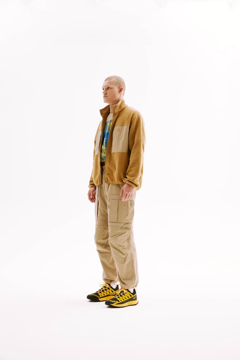 Nike acg all conditions gear spring summer 2021 ss21 clothing nasu air sneaker release date info buy website price jacket pants shirt glasses hats vest