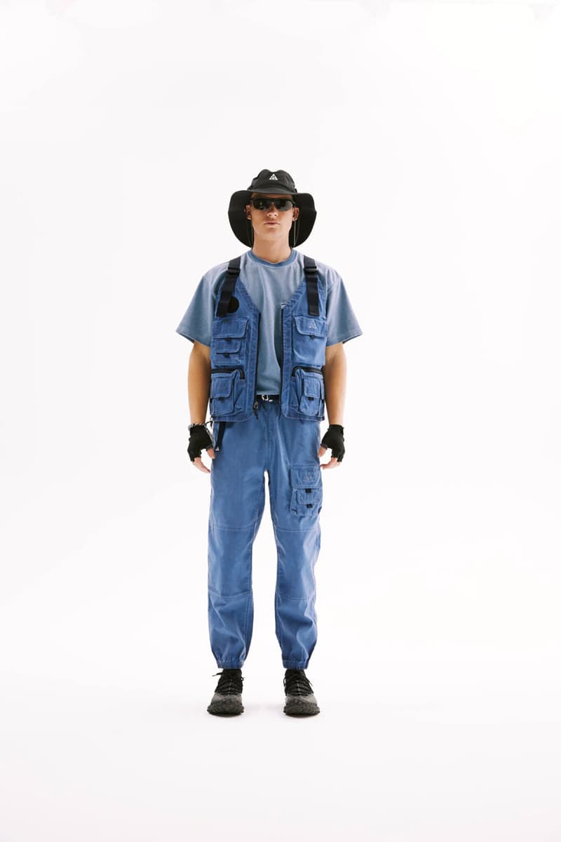 Nike acg all conditions gear spring summer 2021 ss21 clothing nasu air sneaker release date info buy website price jacket pants shirt glasses hats vest