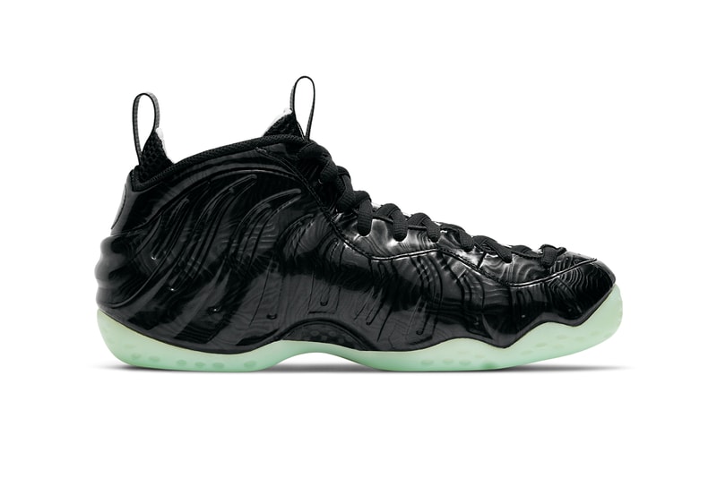 nike sportswear basketball air foamposite one all star CV1766 001 black barely green official release date info photos price store list buying guide