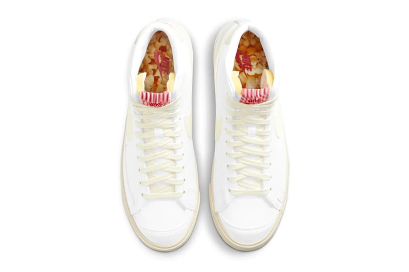 Nike Air Force 1 '07 Blazer Mid '77 Popcorn Official Look Release Info CW2919-100 CW6421-100