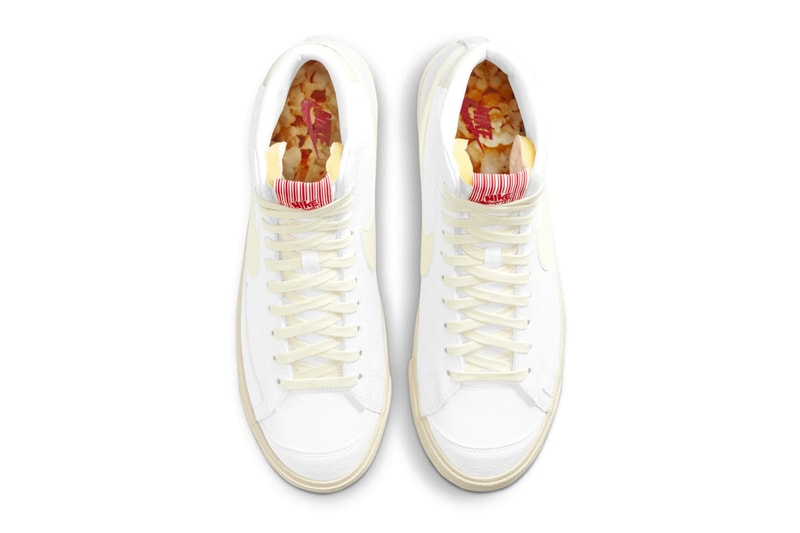 Nike Air Force 1 '07 Blazer Mid '77 Popcorn Official Look Release Info CW2919-100 CW6421-100