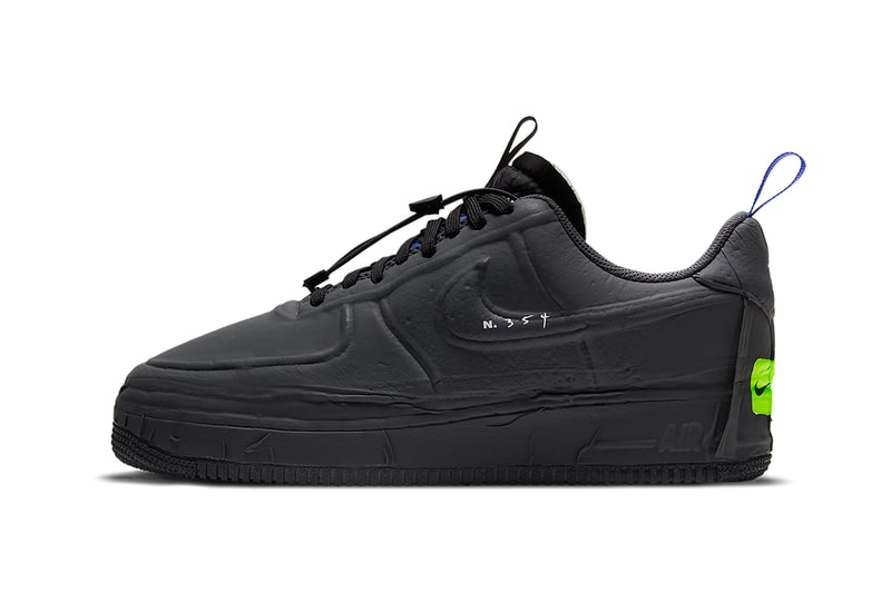 nike air force 1 experimental black cv1754 001 release date info store list buying guide photos volt blue 