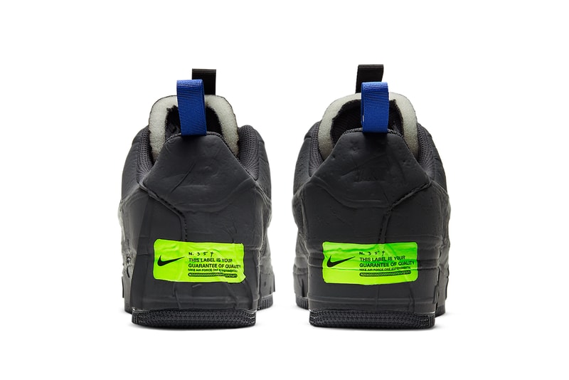 nike air force 1 experimental black cv1754 001 release date info store list buying guide photos volt blue 