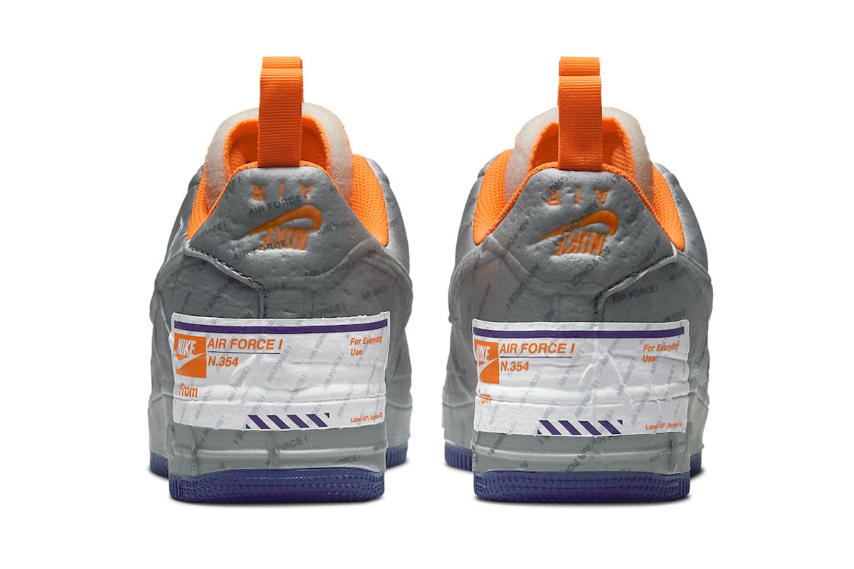 Nike N 354 Air Force 1 Experimental Suns menswear streetwear kicks trainers runners shoes footwear silhouettes spring summer 2021 ss21 collection cz1528-001 Phoenix Suns
