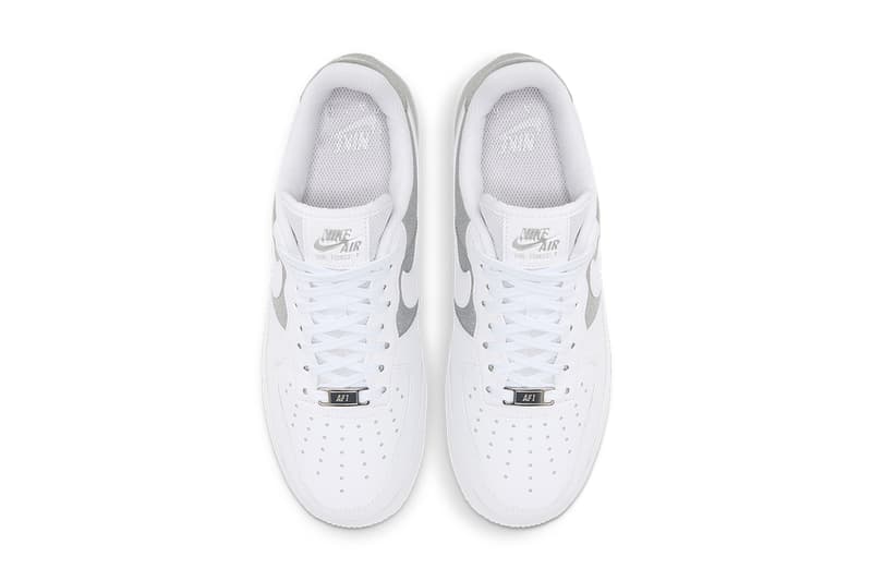 nike air force 1 low white metallic silver DD6629 100 release info store list buying guide photos offspring