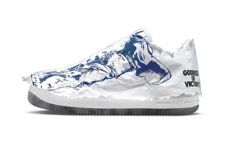 Nike Air Force 1 Shadow Goddess of Victory Paper Wrapped Official Look Release Info DJ4635-100 Buy Price 