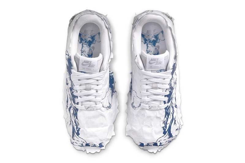 Nike Air Force 1 Shadow Goddess of Victory Paper Wrapped Official Look Release Info DJ4635-100 Buy Price 