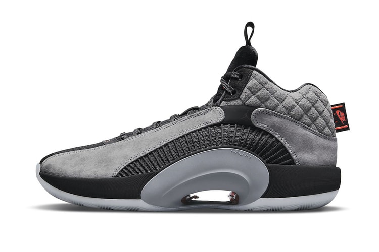 Premium Black and Gray Suede Uppers Outfit the Air Jordan 35 "Fear"