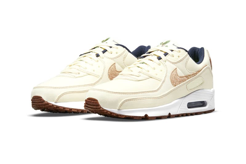 nike air max 90 cork dd0384 dd0385 100 menswear streetwear shoes sneakers trainers runners kicks footwear spring summer 2021 ss21 info