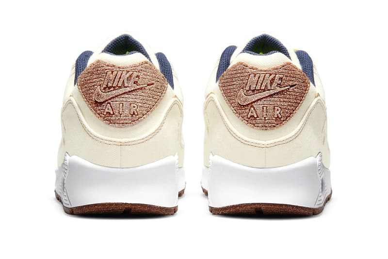 nike air max 90 cork dd0384 dd0385 100 menswear streetwear shoes sneakers trainers runners kicks footwear spring summer 2021 ss21 info