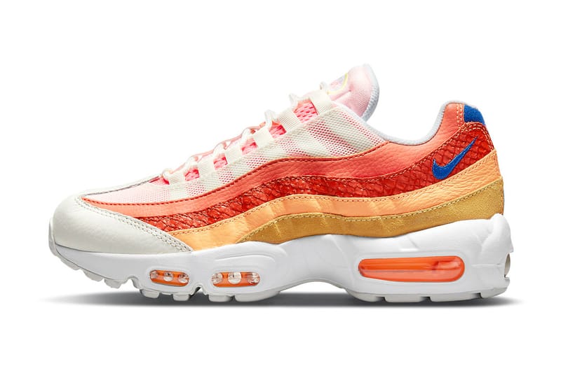 air max 95 white blue orange