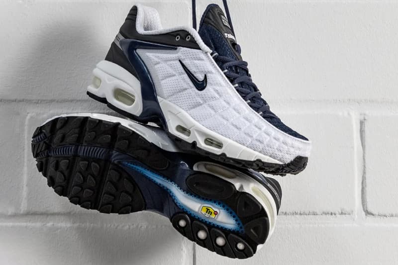 Nike Air Max Tailwind V White Midnight Navy Hypebeast Nike Air Max Tailwind V White Midnight Navy Hypebeast