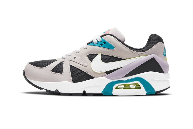 Nike Air Structure Triax 91 New Retro Colorway Black/Platinum Violet-Bluster-White Air Max Nike Sportswear Sneakers Kicks Upper Midsole constructed cz1527-001