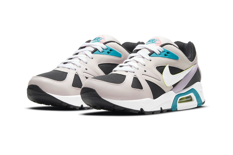 Nike Air Structure Triax 91 New Retro Colorway Black/Platinum Violet-Bluster-White Air Max Nike Sportswear Sneakers Kicks Upper Midsole constructed cz1527-001