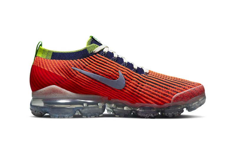 Nike Air VaporMax "Exeter Edition" Release Info sneakers kicks footwear swoosh flyknit orange lime volt dh1307-200 Exeter New Hampshire