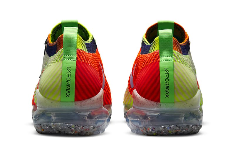 Nike Air VaporMax "Exeter Edition" Release Info sneakers kicks footwear swoosh flyknit orange lime volt dh1307-200 Exeter New Hampshire